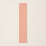 Echarpe Chiffon Scarf<br><div class="desc">Este cachecol de chiffon é mostrado em uma adorável cor sólida de pêssego com uma borda branca. Personalize este item ou comprar como está.</div>