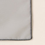 Echarpe Chiffon Scarf<br><div class="desc">This chiffon scarf is shown in a lovely solid color of grey with a dark grey thread edging.
Customize this item or buy as is.</div>