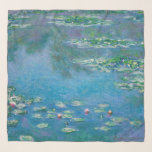 Echarpe Claude Monet - Lírios Água 1906<br><div class="desc">Lírios de Água (Ninfas) - Claude Monet,  Óleo na Canvas,  1906</div>