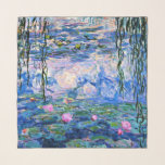 Echarpe Claude Monet - Lírios Água, 1919,<br><div class="desc">Pintura famosa de Claude Monet,  Water Lily,  1919.</div>