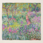 Echarpe Claude Monet - O Jardim Íris de Giverny<br><div class="desc">Jardim Íris em Giverny / Jardim do Artista em Giverny - Claude Monet,  1899-1900</div>