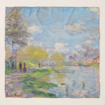 Echarpe Claude Monet - Primavera do Sena<br><div class="desc">Primavera do Sena - Claude Monet,  1875</div>