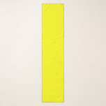 Echarpe Cor Sólida Neon Amarelo<br><div class="desc">Cor Sólida Neon Amarelo Cor Moderna.</div>
