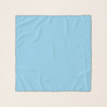 Echarpe Cor Sólido Azul Bebê<br><div class="desc">Cor sólida azul-bebê</div>