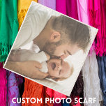 Echarpe crie sua própria foto personalizada<br><div class="desc">personalize com sua foto.</div>