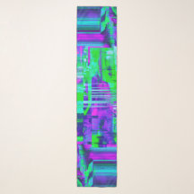 Cyberpunk Glitch Scarf #2