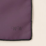 Echarpe Elegante Vardrobe Cor do Voodoo Monograma<br><div class="desc">Alegante Vardrobe Voodoo Colorida Monogramas Scarf. Design de Claudine Boerner.</div>