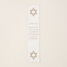 Echarpe Faith Prosperity Star de David Scripture Scarf