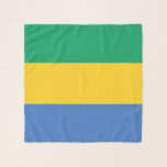 Echarpe Gabão Flag<br><div class="desc">Bandeira Patriótica do Gabão.</div>