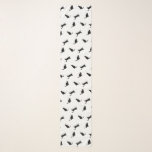 Echarpe Gato com o padrão Cat Lover<br><div class="desc">Desenhos dos meus gatos "senhor" e "senhora" em três poses diferentes.</div>