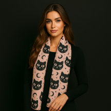 Gatos Pretos Fofos & Halloween Celestial