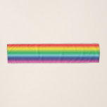 Echarpe Gay do orgulho cores lgbt lgbtq -<br><div class="desc">Orgulho gay do arco-íris cores lgbt lgbtq - Scarf</div>