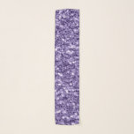 Echarpe Grelhas roxas ultra violetas<br><div class="desc">Um escaravelho cúmplice elegante para ela. Linda cintilação ultra violeta púrpura ultra violeta brilhante. Foto de faíscas violetas não de reluzentes reais!</div>