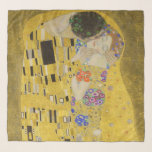 Echarpe Gustav Klimt - The Biss<br><div class="desc">Kuss Beijo/Der - Gustav Klimt em 1907-1908</div>