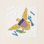 Echarpe Ilhas Virgens dos EUA Bandeira USVI Tropical<br><div class="desc">US Virgin Islands Flag USVI Tropical Scarf para você vestir ou acenar para seu evento especial. Mostre orgulho e força da USVI.</div>