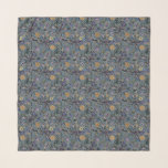 Echarpe Insetos de porta em cinzas de slater<br><div class="desc">Variedade de insetos e flores manuscritas em preto e branco</div>