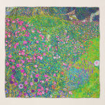 Echarpe Jardim Italiano, Gustav Klimt<br><div class="desc">Gustav Klimt (14 de julho de 1862 - 6 de fevereiro de 1918) foi um pintor simbólico austríaco e um dos membros mais proeminentes do movimento Secessão de Viena. Klimt é notado por suas pinturas, murais, esboços, e outros objetos de arte. Além de suas obras figurativas, que incluem alegorias e...</div>