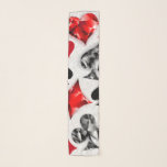 Echarpe Jogador Jogador Jogador Jogador Jogador Jogador Jo<br><div class="desc">Cinzas,  fundo texturizado com símbolos de cartas de jogar poligonais. Símbolos de jogar cartas,  coração,  diamante,  espada e clube.</div>