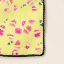 Moda amarela clara e rosa projetada