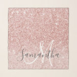 Echarpe Nome Personalizado da Lista de Estilos Rosa Modern<br><div class="desc">Apresentamos nosso produto Moderno Link Glitter Sparkles Personalized Name, disponível exclusivamente no Zazzle! Faça uma declaração na moda e personalizada com este design espantoso que combina o encanto da brilho rosa com um toque moderno. Quer você esteja procurando um presente ou um especial para si mesmo, este produto é perfeito...</div>