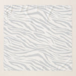 Echarpe Padrão de Zebra Azul Chic Pastel<br><div class="desc">O cachecol chic chiffon com um padrão de zebra azul na moda pastel. Design elegante e elegante. Desenvolvido exclusivamente para você pelo Happy Dolphin Studio. Se precisar de ajuda ou produtos correspondentes, entre em contato conosco em happydolphinstudio@outlook.com.</div>