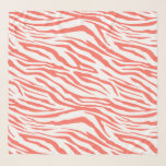 Echarpe Padrão de Zebra Branca de Coral Chic<br><div class="desc">O cachecol de chiffon chic com um padrão de zebra na moda coral em um fundo branco. Design elegante e elegante. Desenvolvido exclusivamente para você pelo Happy Dolphin Studio. Se precisar de ajuda ou produtos correspondentes,  entre em contato conosco em happydolphinstudio@outlook.com.</div>