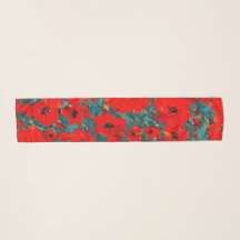 Papoilas vermelhas selvagens grandes