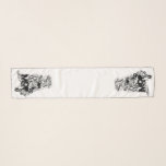 Echarpe Pug Scarf<br><div class="desc">Mops nur aus Buchstaben Pug apenas de tipos - Interpretação Grafik</div>