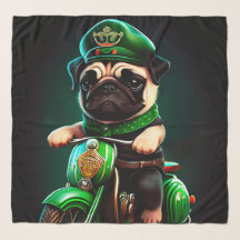 Rua de moto de cão, dia de Patrick