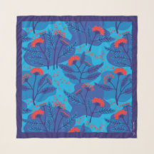 Santan Chiffon Square Scarf