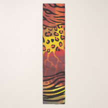 Scarf de Impressão Animal