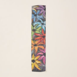 Echarpe Scarf do Pop de cor Chiffon