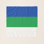 Echarpe Sinalizador da República do Komi<br><div class="desc">Bandeira Patriótica da República Komi.</div>