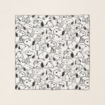 Echarpe Snoopy Smile Giggle Laugh Pattern<br><div class="desc">Take a look at this super cute design featuring Snoopy fun various poses.</div>