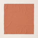 Echarpe Terracotta Laranja Cor Sólida Quente e Design Terr<br><div class="desc">O padrão de Cor Sólida Laranja do Terracotta é um design versátil e eterno que irradia calor e elegância natural. Essa rica e suja sombra de laranja adiciona um senso de conforto e sofisticação a qualquer projeto, fazer-a uma escolha perfeita para moda, decoração doméstica, têxteis e design gráfica. Seu tom...</div>