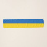 Echarpe Ucrânia Flag Blue Yellow Ucraniano<br><div class="desc">Ucrânia Flag em azul e amarelo para mostrar apoio à paz e liberdade na Ucrânia. Ucrânia Flag Blue Yellow Ucraniano Support Scarf</div>