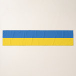 Echarpe Ucrânia Flag Blue Yellow Ucraniano Dourado Patriót<br><div class="desc">Ucrânia Flag em azul e amarelo para mostrar apoio à paz e liberdade na Ucrânia. Ucrânia Flag Blue Yellow Dourado Patriótico Ucraniano</div>