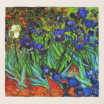 Echarpe Van Gogh painting, Irises,<br><div class="desc">Vincent van Gogh's famous floral painting,  Irises.</div>