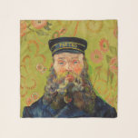 Echarpe Van Gogh Postman. Retrato impressionismo<br><div class="desc">O cachecol de Van Gogh "The Postman (Joseph Roulin)".</div>