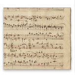 Echarpe Vintage Handwrite Sheet Music (Organ) Scarf<br><div class="desc">Antiguamente cobrir de música de órgãos escritos à mão neste cachecol de chiffon. ideia de presente de excelente para amantes de música.</div>