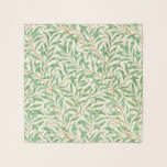 Echarpe William Morris. Willow Bough. Vintage greenery<br><div class="desc">William Morris "Willow Bough" cachecol. Padrão foliar verde.</div>