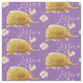 Echidna daisy art tecido padronizado