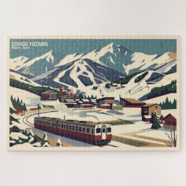 Echigo Yuzawa 越後湯沢 Niigata 新潟 - Quebra-Cabeça 1014