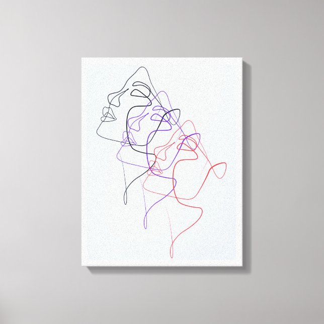 Echoes of Emotion Canvas Print (Frente)