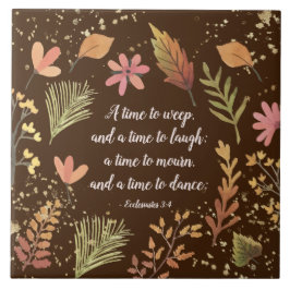 Eclesiastas 3:4, um tempo para chorar, um tempo pa