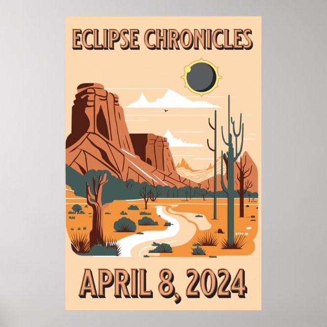 Eclipse Chronicles - Desert Eclipse Poster (Frente)