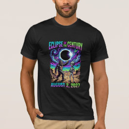 Eclipse Do Século 2 De Agosto De 2027 Camiseta