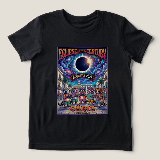 Eclipse Do Século Ago 2,2027 Crianças De Cádis (Design frontal)
