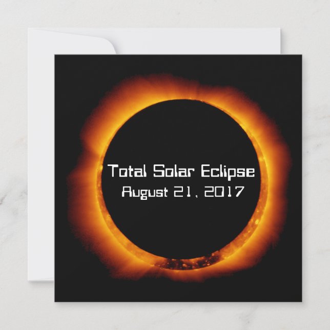 Eclipse Solar Total 2017 (Frente)