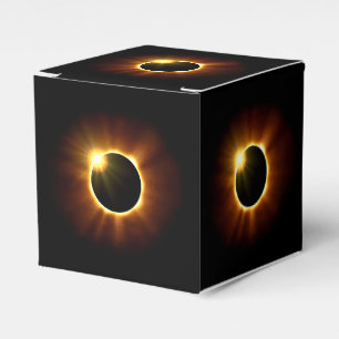 Eclipse solar total - caixa de presente